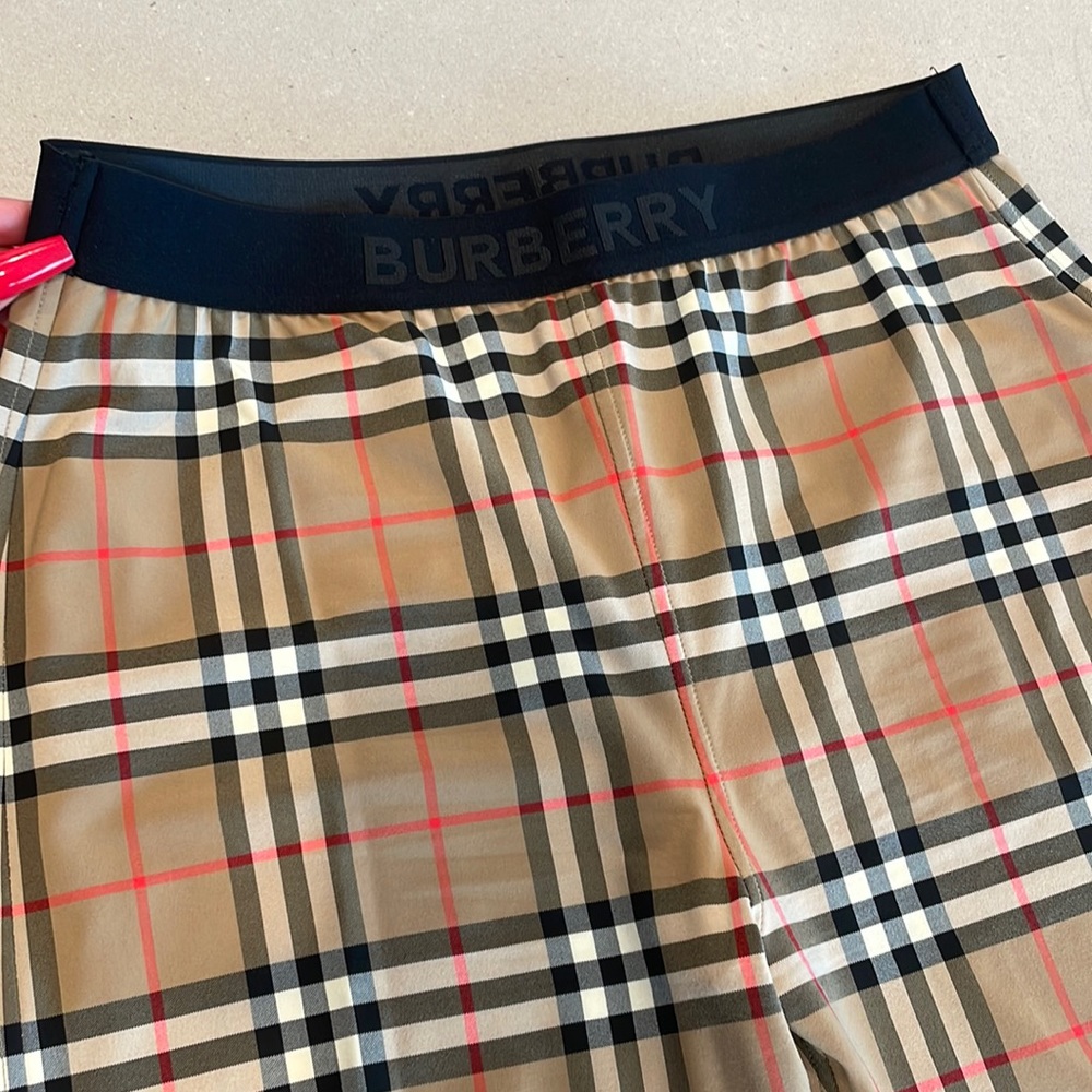 Burberry Logo Jersey Leggings